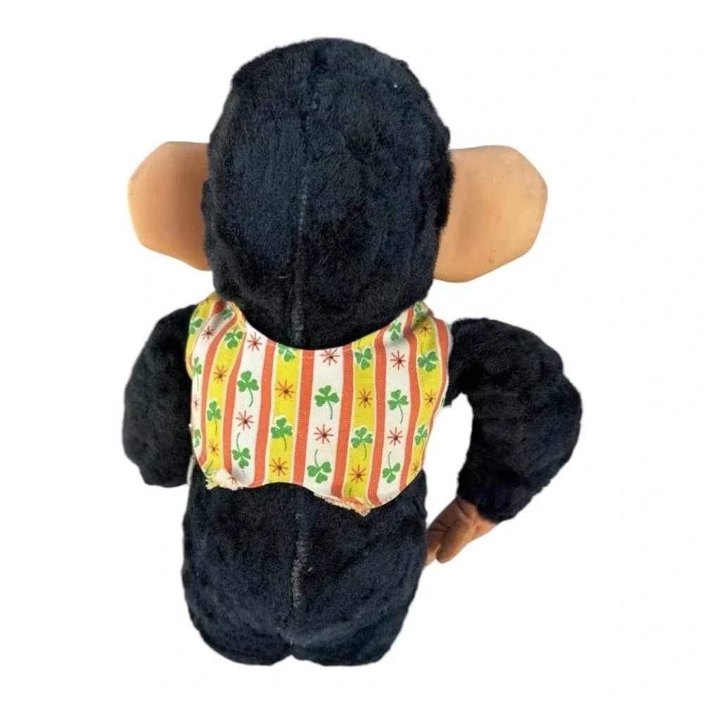 VINTAGE 1964 Mattel Chester O' Chimp Pull String Talking Monkey Rubber Face Toy